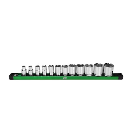 Drive SAE Chrome Socket Set 3/8