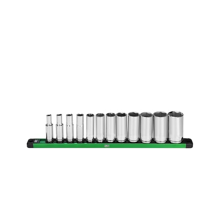 Drive SAE Chrome Socket Set 3/8