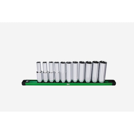 Drive Metric Chrome Socket Set 1/2