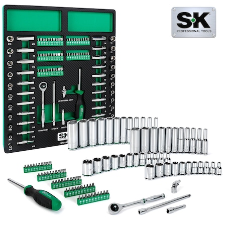 Drive SAE/Metric Chrome 1/4