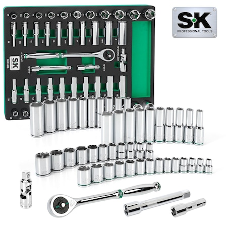 Drive SAE/Metric Chrome 1/2