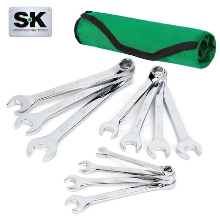 Point, Metric Combination Wrench 6, 11pc, MPN:SK01487A