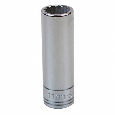 Socket Steel Chrome 11 mm MPN:44710