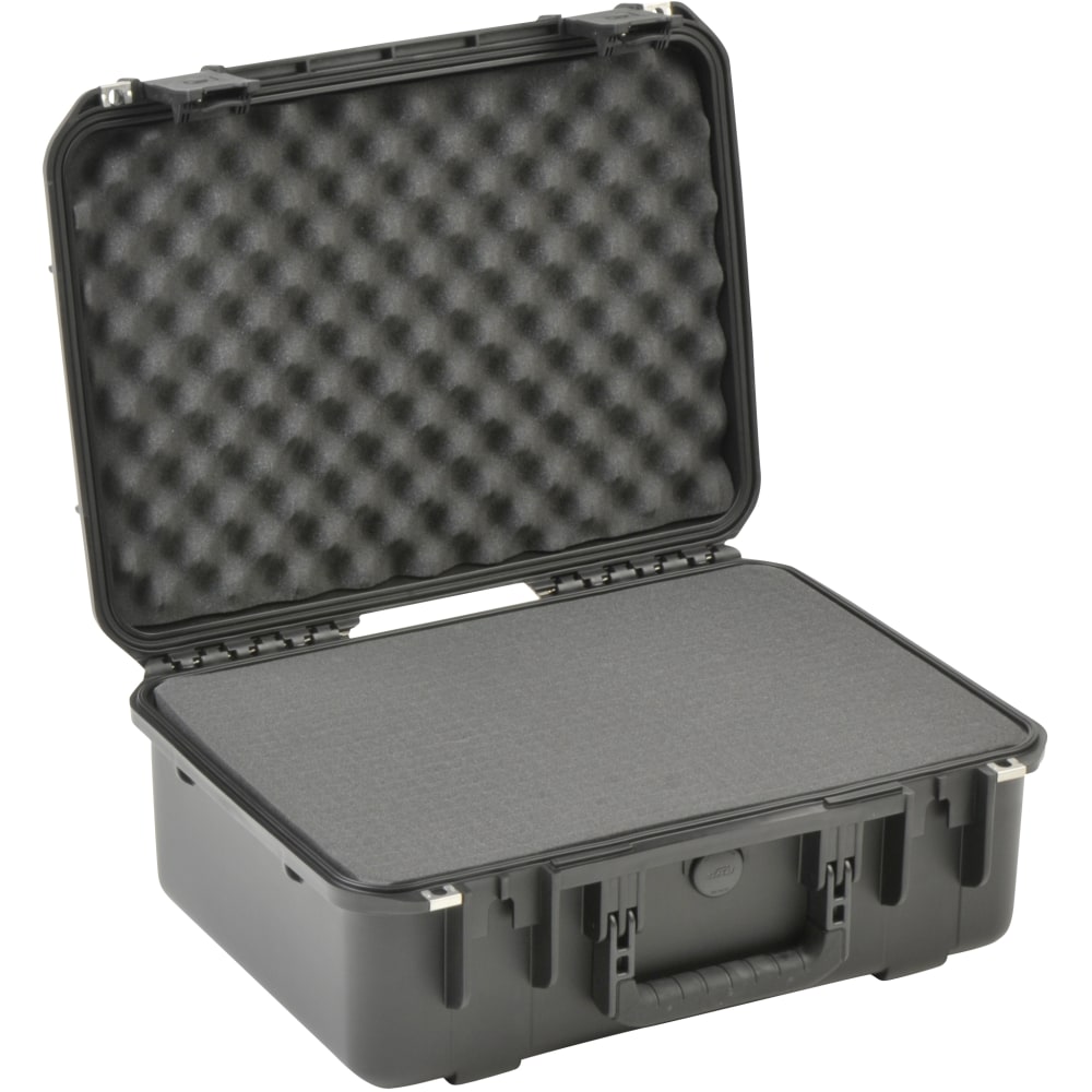 SKB Cases iSeries Injection-Molded Mil-Standard Waterproof Case With Padded Dividers, 18-1/2inH x 13inW x 7inD, Black MPN:3I-1813-7B-C