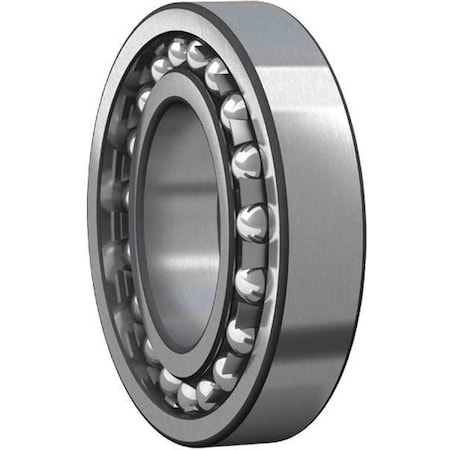 Self-Aligning Radial Ball Bearing, 1205 Industry Number, Open Closure, 25 mm Bore Dia, Alloy Steel MPN:1205 ETN9
