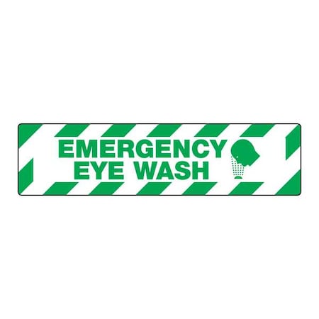 Floor Sign, Horizontal Rectangle, English, PSD404 MPN:PSD404