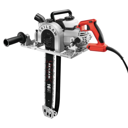 16 in L Worm Drive Carpentry Chainsaw, 16