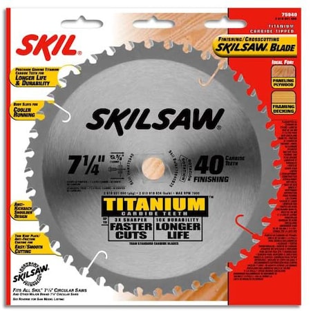 Circular Saw Blade Skilsaw, 7-1/4