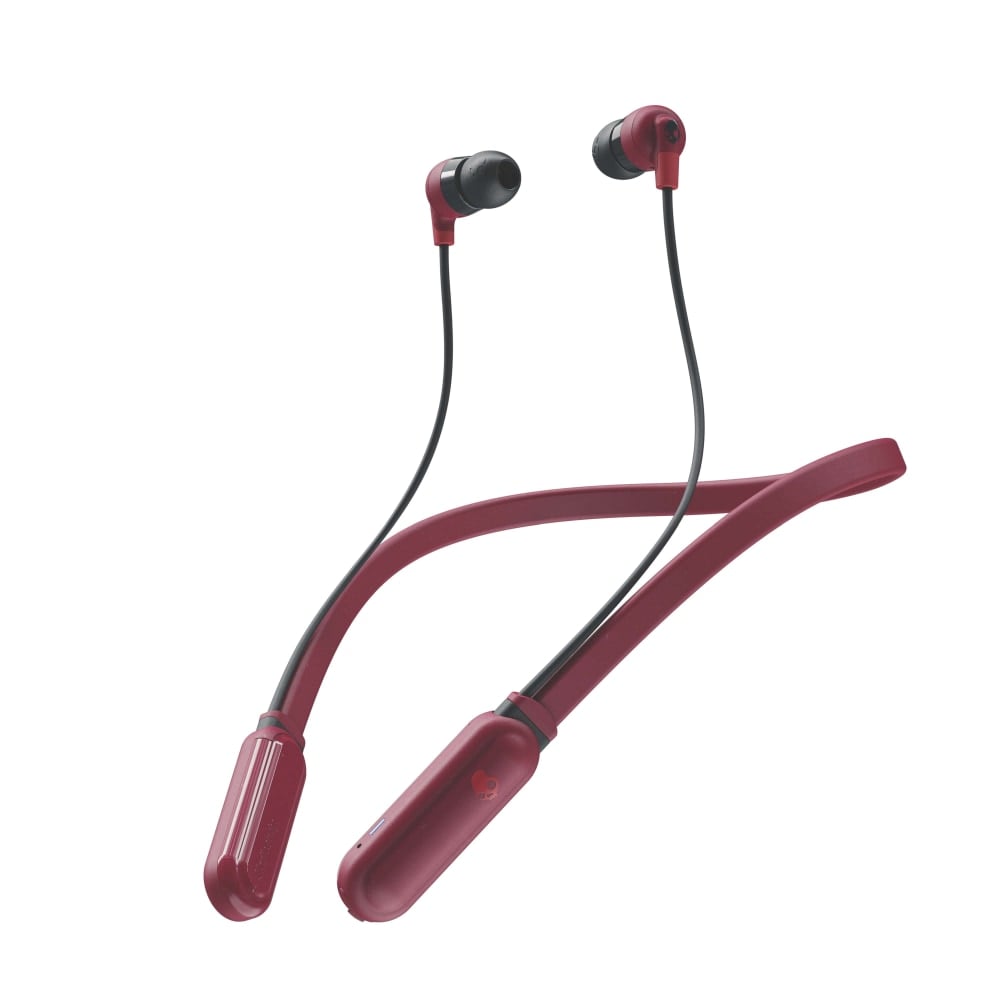 Skullcandy INK-d+ Wireless Earbud Headphones, Red/Black, S2QIW-M685 (Min Order Qty 2) MPN:S2IQW-M685