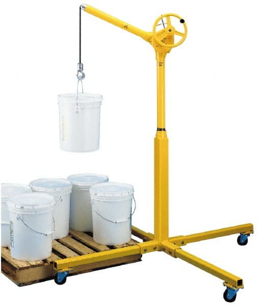 Jib Crane: Bench Mount, 500 lb Limit, 360 ° MPN:8557