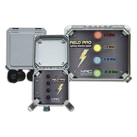 Lightning Detector, 16 in. W, 115V, 230V MPN:Field Pro2