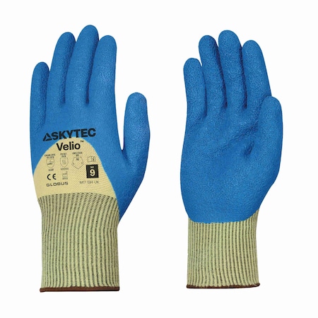 Crinkle Latex, Yellow/Blue, 2XL 1 PR MPN:SKG00107BL-11(2XL)