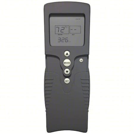 Digital Thermostat, Black, Plastic MPN:3002