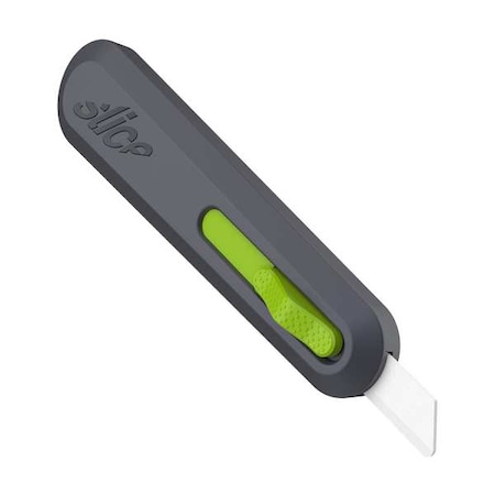 Self-Retracting Blade Utility Knife, Green MPN:10554GR