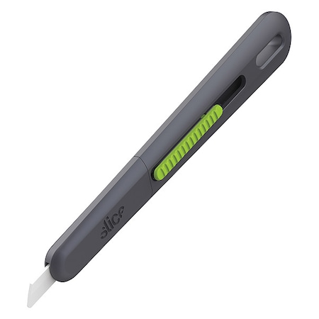 Slice Slim Cutter Auto-Retract Black/Green MPN:10475
