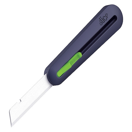 Slice Industrial Knife Auto-Retract Blk/Grn MPN:10560
