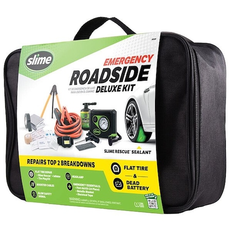 Emergency Roadside Kit, Bag, Orange MPN:50155