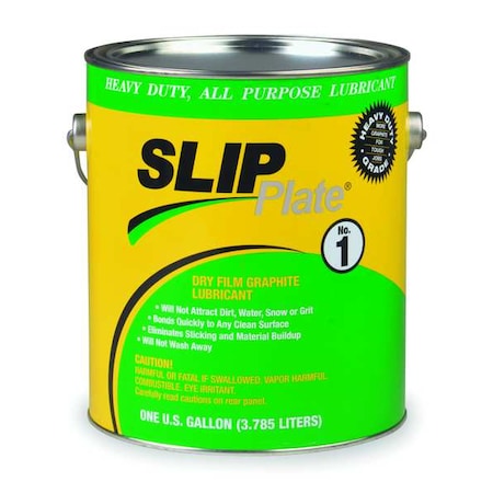 Dry Lubricant, General Purpose, 1 Gal Can, Black MPN:SLIP1-4X1G