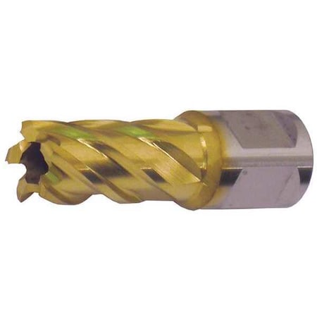 Annular Cutter, M42 TiN, 1 3/16 Dia, 1 D MPN:63134301108