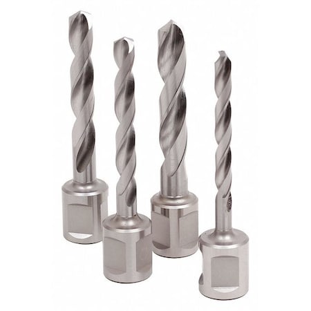 Twist Drill Bit Sets, HSS Material, 4 pcs. MPN:64298050000