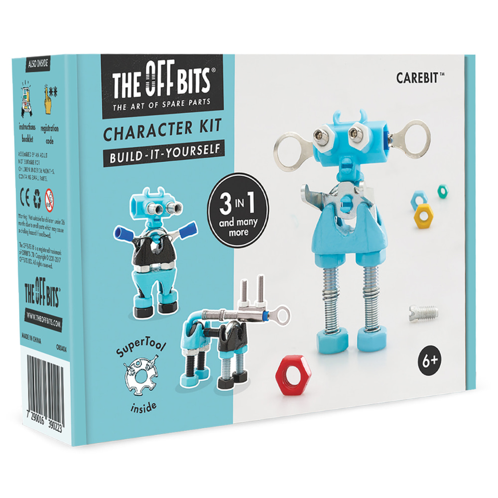 The Off Bits Carebit Build It Yourself Character Kit MPN:SWT639001