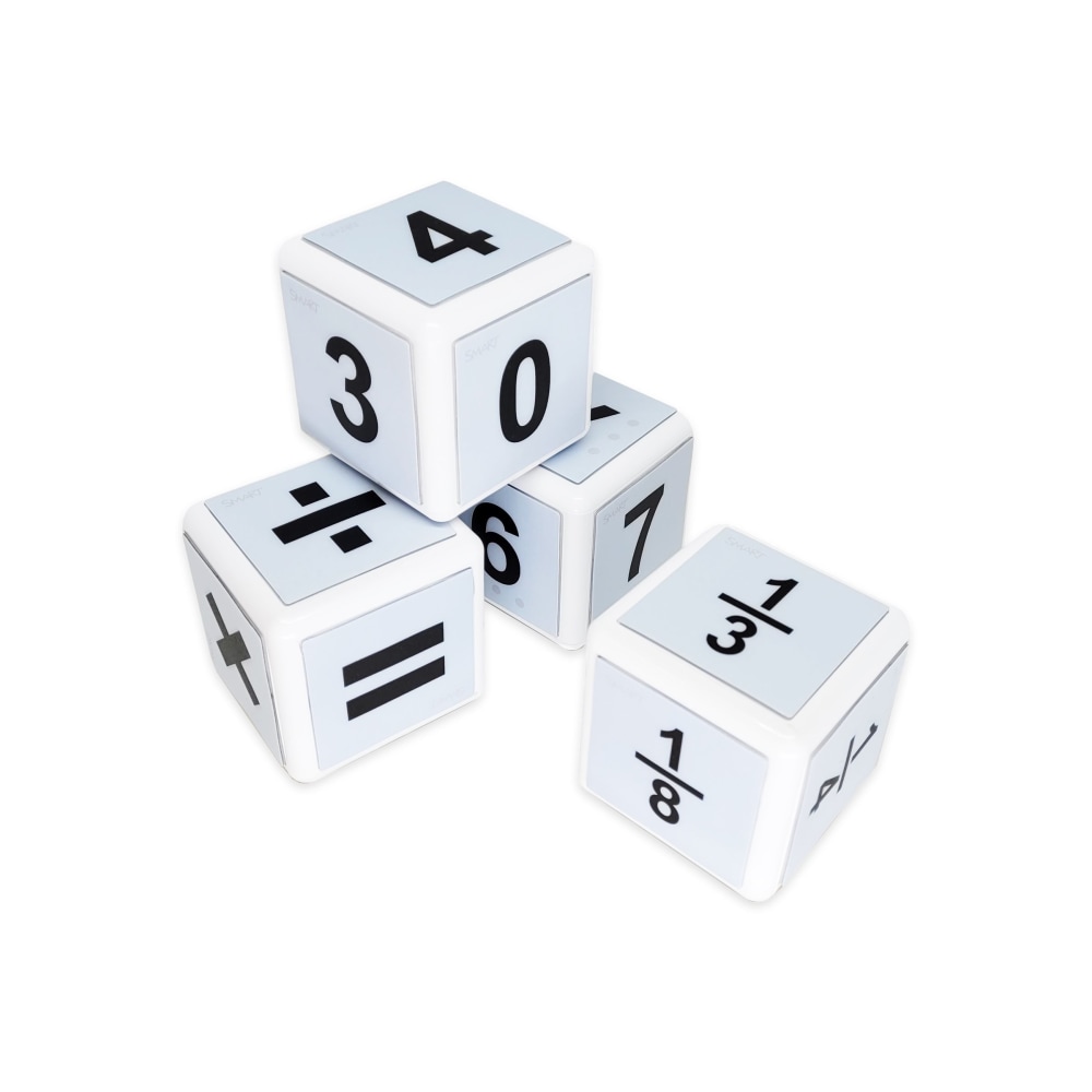 SMART Tool Explorer Math 4-Cube Bundle - Whiteboard accessory kit - for SMART Board 6065-V3, 6075-V3, 6086S MPN:TS-4CUBE-MATH