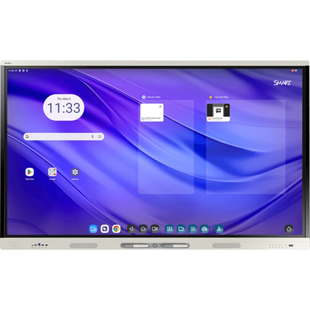 SMART Board MX255-V5-PW, 55in Diagonal Class MX (V5) Pro Series With iQ LED-Backlit LCD Display, White MPN:MX255-V5-PW