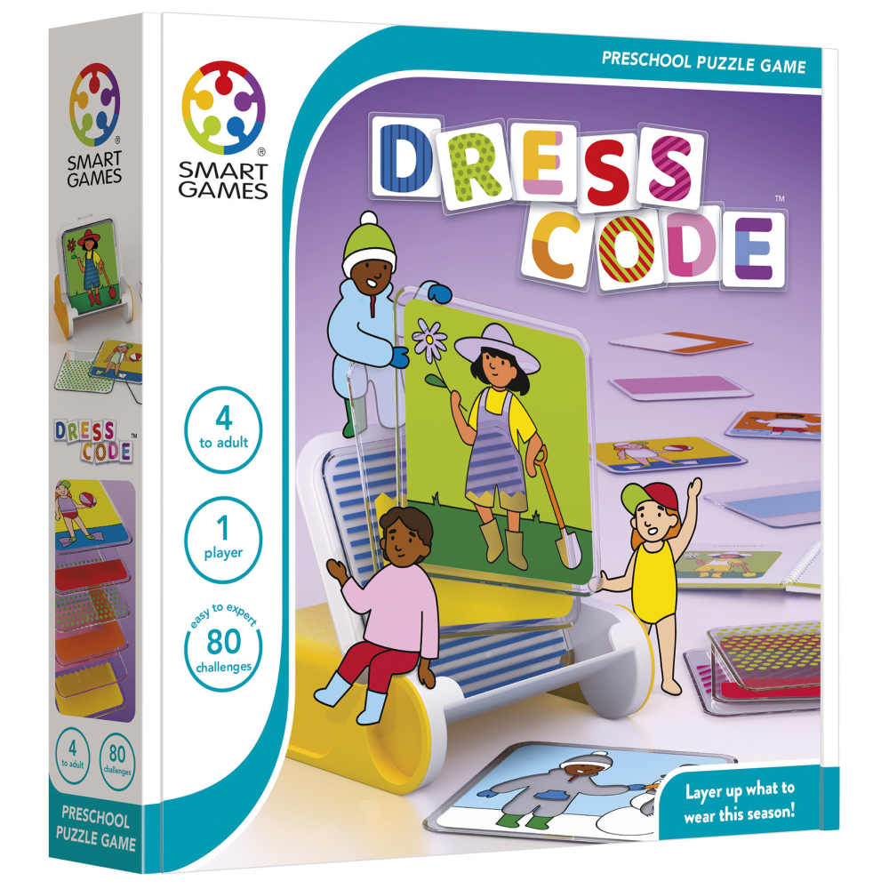 SmartGames Dress Code Puzzle Game MPN:SG-080US