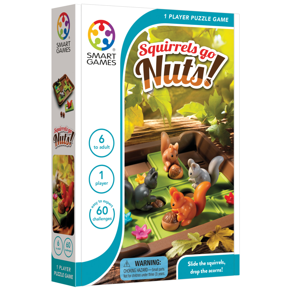 Smart Toys And Games Squirrels Go Nuts 1-Player Puzzle Game MPN:SG-425