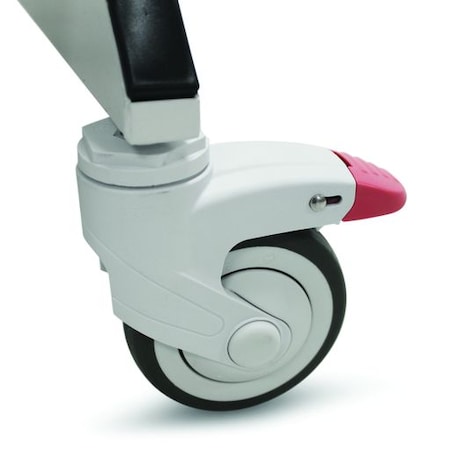 Medglide Caster, w/Brake, 4 MPN:HST-4CB-MED