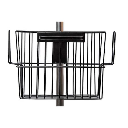 Basket, Pole Mounted, Stainless Steel, Blk MPN:R105P17