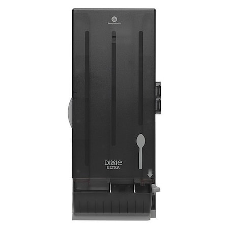Spoon Dispenser, Smoke, Capacity 120 MPN:SSSD120