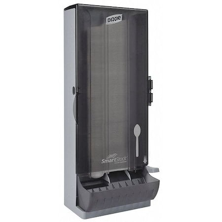 Spoon Dispenser, Smoke, Capacity 120 MPN:SSSPD120