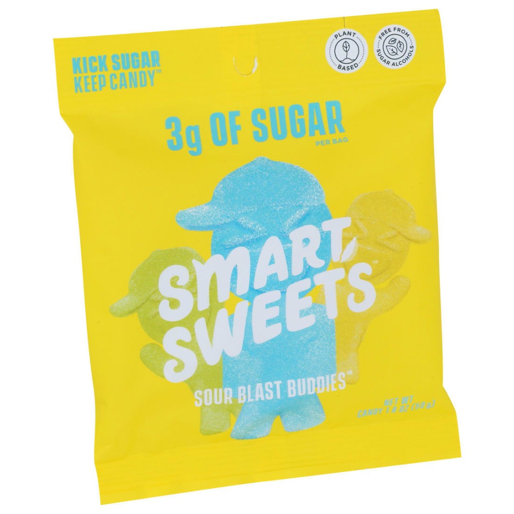 Smart Sweets Sour Blast Buddies Gummies, 1.8 Oz, Total Qty 12 MPN:20040