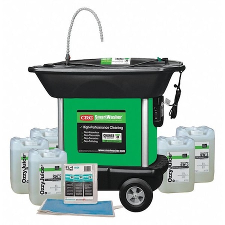 Mobile HW Parts Washer Kit, 25 gal. MPN:14768
