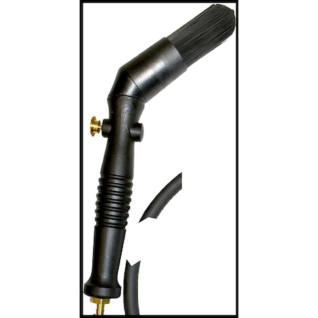 Angled Brush, with Button MPN:14844
