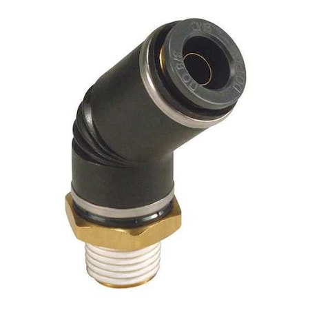 DOT Fitting, 45 deg Elbow, 3/8