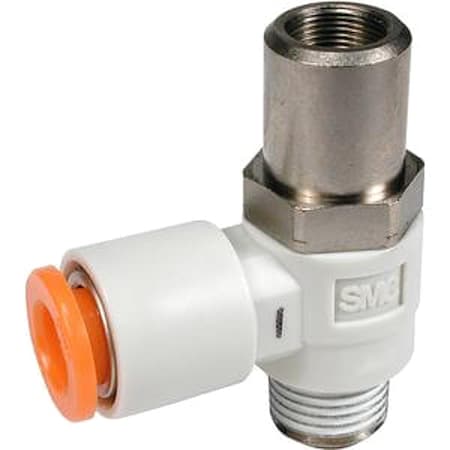 Flow Control Valve, 1/8in NPT, Meter Out MPN:AS2201F-N01-01SD