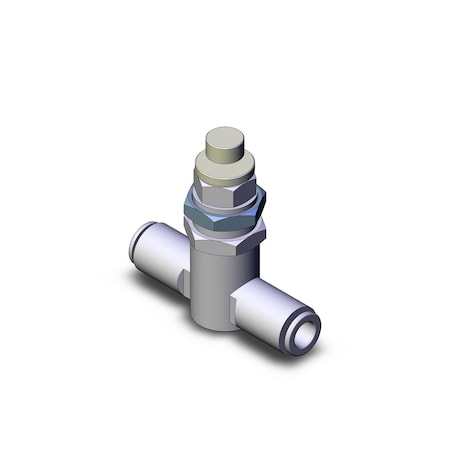 Flow Control, Inline, Panel Mt, 8mm tube MPN:AS3001F-08-3