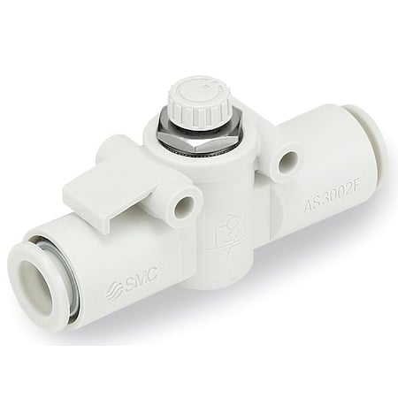 Speed Control Valve, 1/4 In Tube, 3/8 In MPN:AS3002F-07