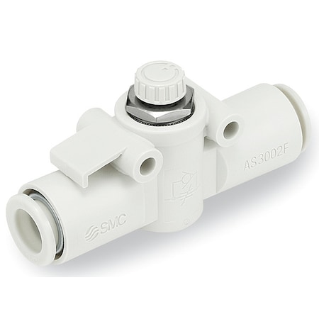 Speed Control Valve, 12mm Tube, 3/8 In MPN:AS3002F-12