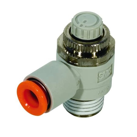 Speed Control Valve, 1/4in BSPT, Meter Out MPN:AS3201F-02-12S