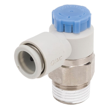 Speed Control Valve, 1/4in BSPT, Meter In MPN:AS3211F-02-12S