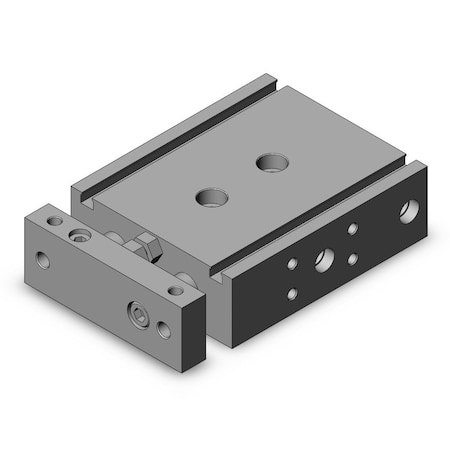 Dual Piston Cylinder, 25mm Bore, 25mm Stroke, Double Acting, Aluminum Alloy . MPN:CXSM25-25