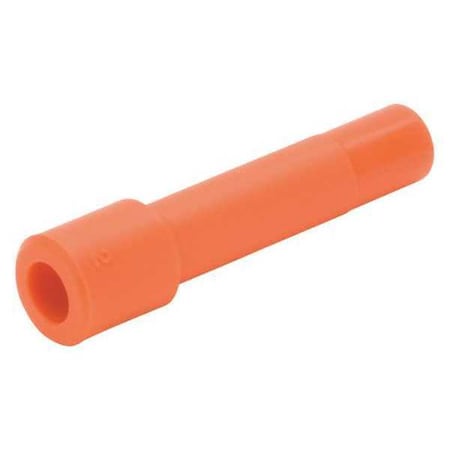 Push-Fit Fitting Plug, Tube Stem, 3/16 in Tube OD, Polybutylene Terephthalate MPN:KQ2P-05