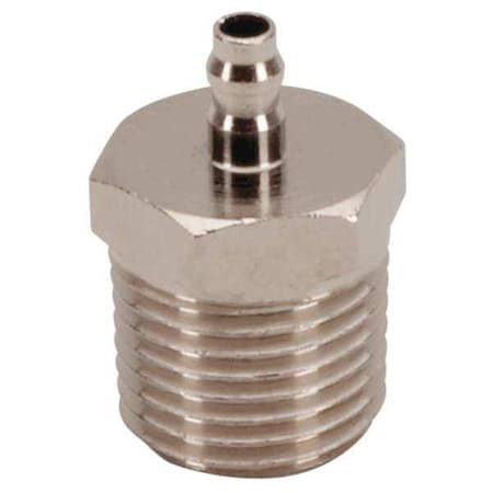 Miniature Quick Connect Fitting, Union Elbow, 4 mm x 2.5 mm Tube OD MPN:M-01AN-4