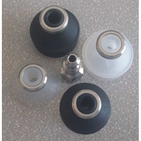 Vacuum Pad Test Kit, 25mm dia., 4 pads MPN:RFKSS-GAS0068