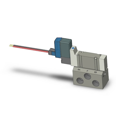 Valve, Sngl, 5 Port, 2 Pstn, 110VAC, 1/8