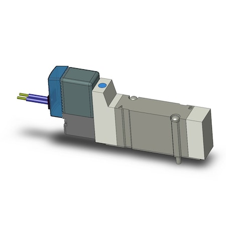 Valve, Base Mnt, 5 Port, 2 Position, 24VDC MPN:SY3140-5H