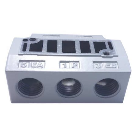 Sub-Plate, 1/4 in. NPT, 0.9 Cv MPN:SY5000-27-1T